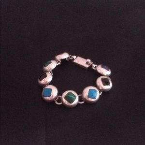 Bracelet with stones Sterling silver 925 used